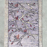 ペルシャ絨毯 ギャッベ 紫