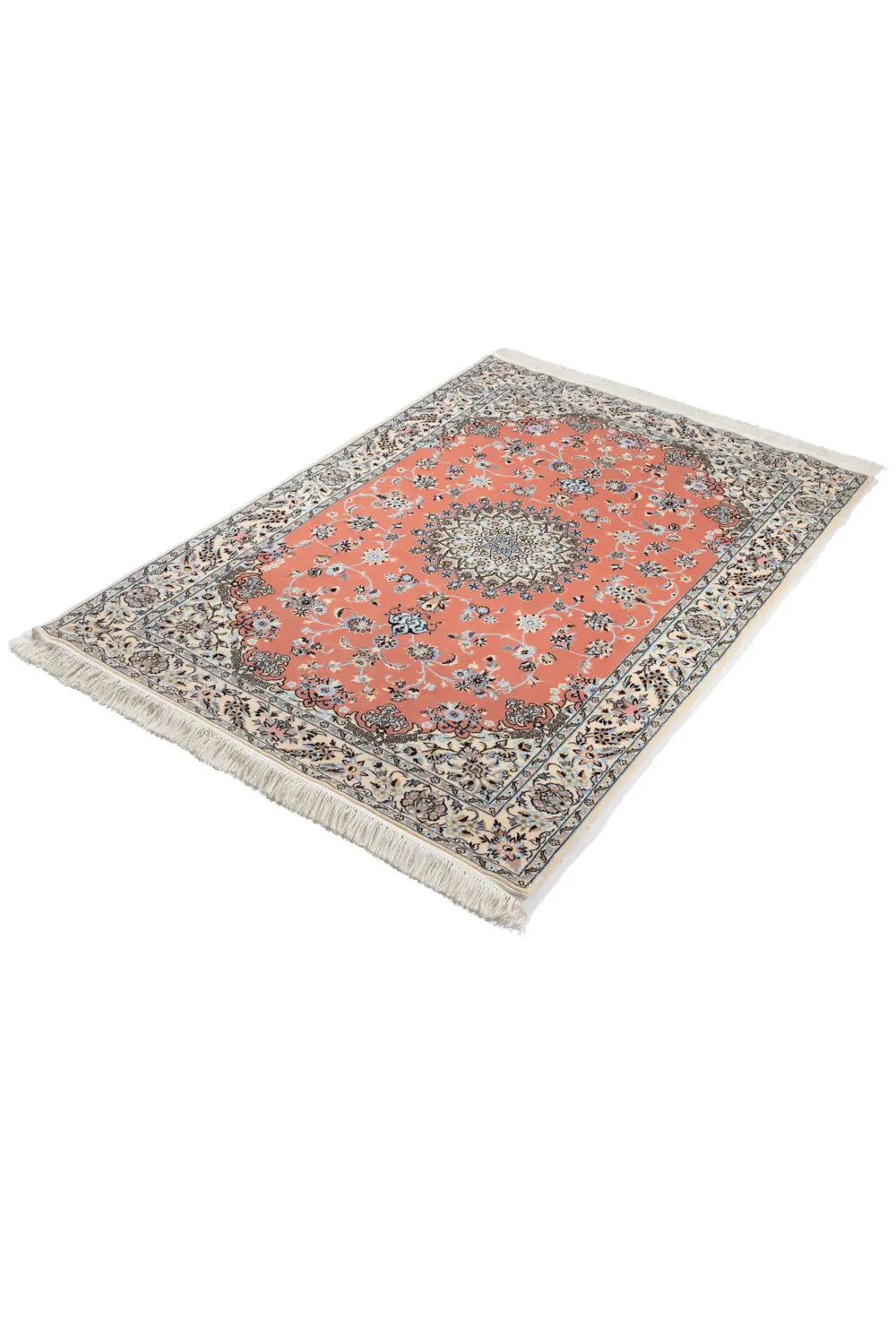 手織りペルシャ絨毯 新品 リズバフRIZBAFT 145cm × 106cm 手織りペルシャ絨毯 新品 リズバフRIZBAFT 145cm × 106cm