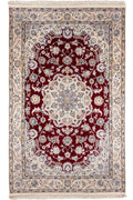 ペルシャ絨毯 ナイン産 ウール 約155×255cm