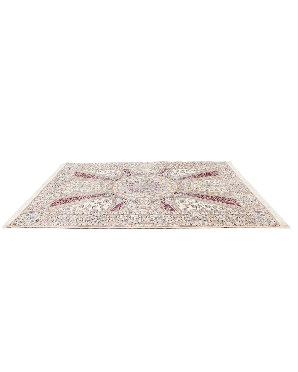 ペルシャ絨毯 ナイン産 ハビビアン工房 ウール 約160×235cm|SATHI RUGS ペルシャ絨毯 ナイン産 ハビビアン工房 ウール 約160×235cm|SATHI RUGS