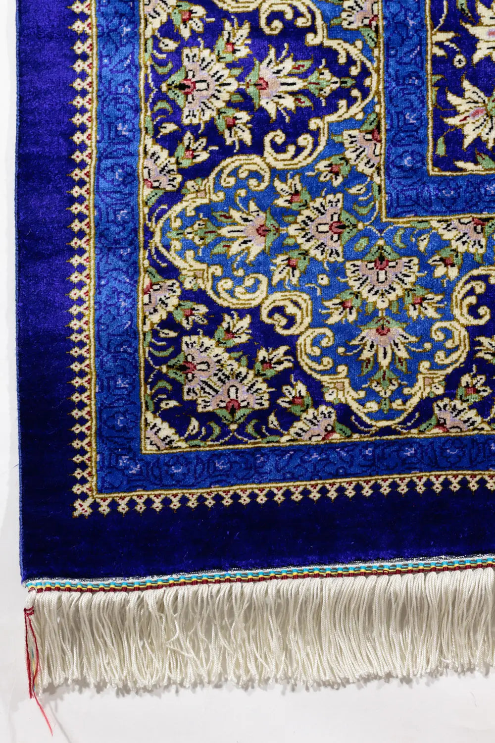 Y2702 ペルシャ絨毯 クム産 ラザヴィ工房 シルク100% 手織り ma Y2702 Y2702 ペルシャ絨毯 クム産 ラザヴィ工房 シルク100% 手織り ma Y2702