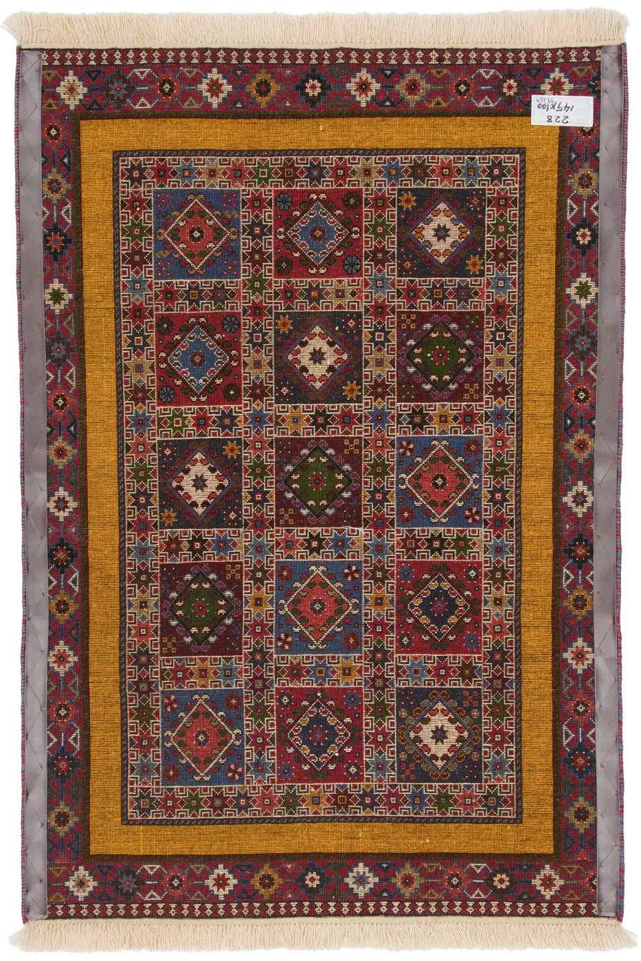 ヤラメ 205×80cm トライバルラグ ペルシャ絨毯 ヤラメ 205×80cm トライバルラグ ペルシャ絨毯