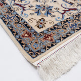 ペルシャ絨毯 ナイン産 ウール&シルク 約208cm x 305cm