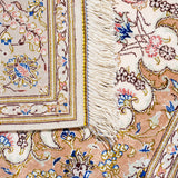 ペルシャ絨毯 クム産 カーヴェ工房 シルク 約79cm x 122cm