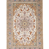 ペルシャ絨毯 クム産 カーヴェ工房 シルク 約79cm x 122cm