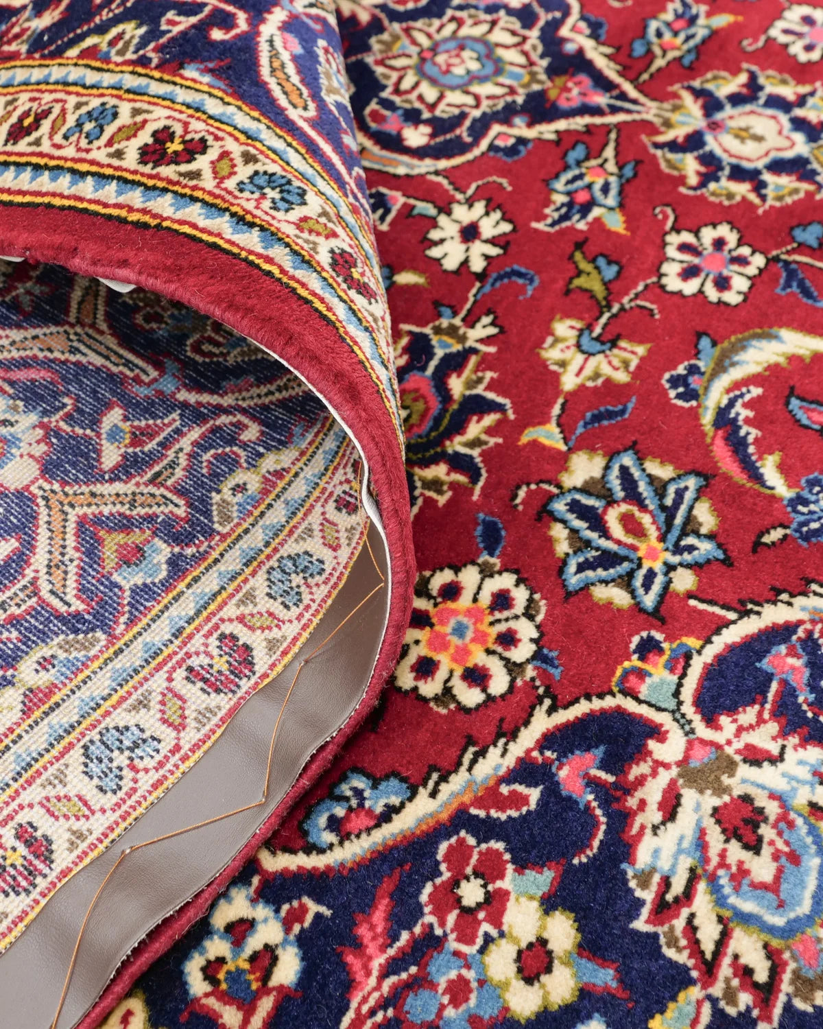 ペルシャ絨毯 カシャーン産 ウール 200×300cm 赤 リビング 手織り ペルシャ絨毯 カシャーン産 ウール 200×300cm 赤 リビング 手織り
