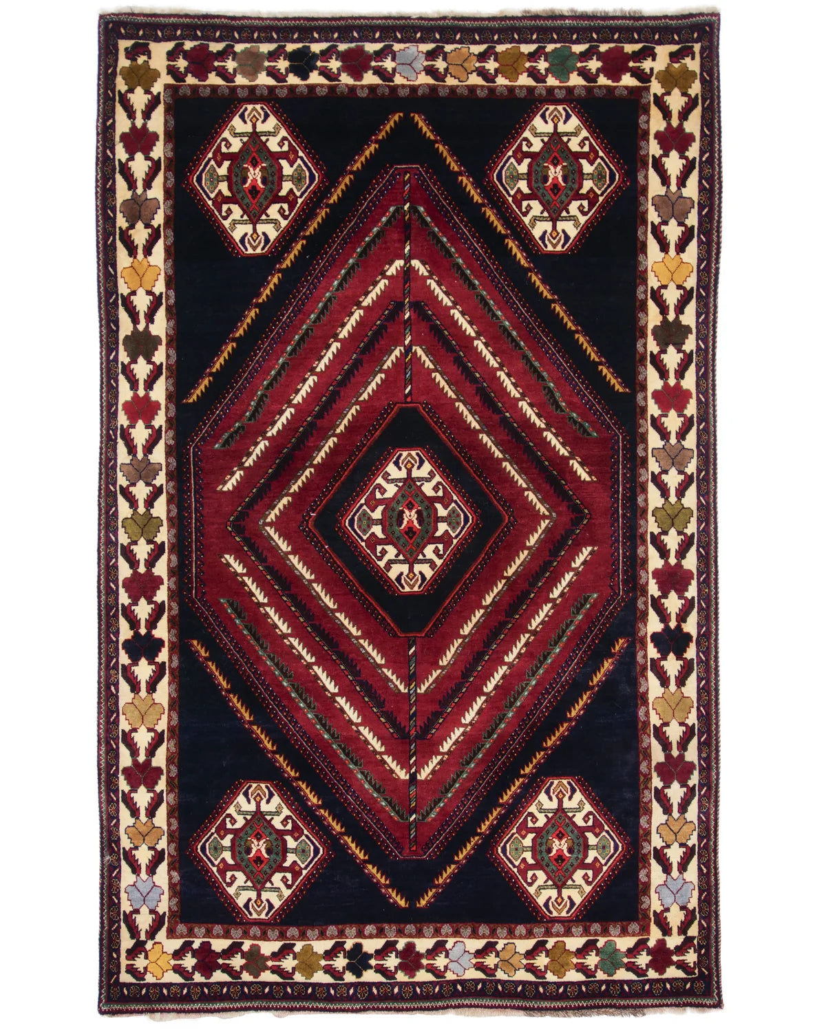 124㎝×72㎝ 手織り絨毯 トライバルラグ 124㎝×72㎝ 手織り絨毯 124㎝×72㎝ 手織り絨毯 トライバルラグ 124㎝×72㎝ 手織り絨毯