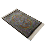 クム産シルク絨毯 アリプール工房 斜め 60×90cm