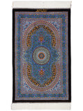 Persian Rug Qum Alipour Workshop Silk Approx. 60.5cm x 92cm