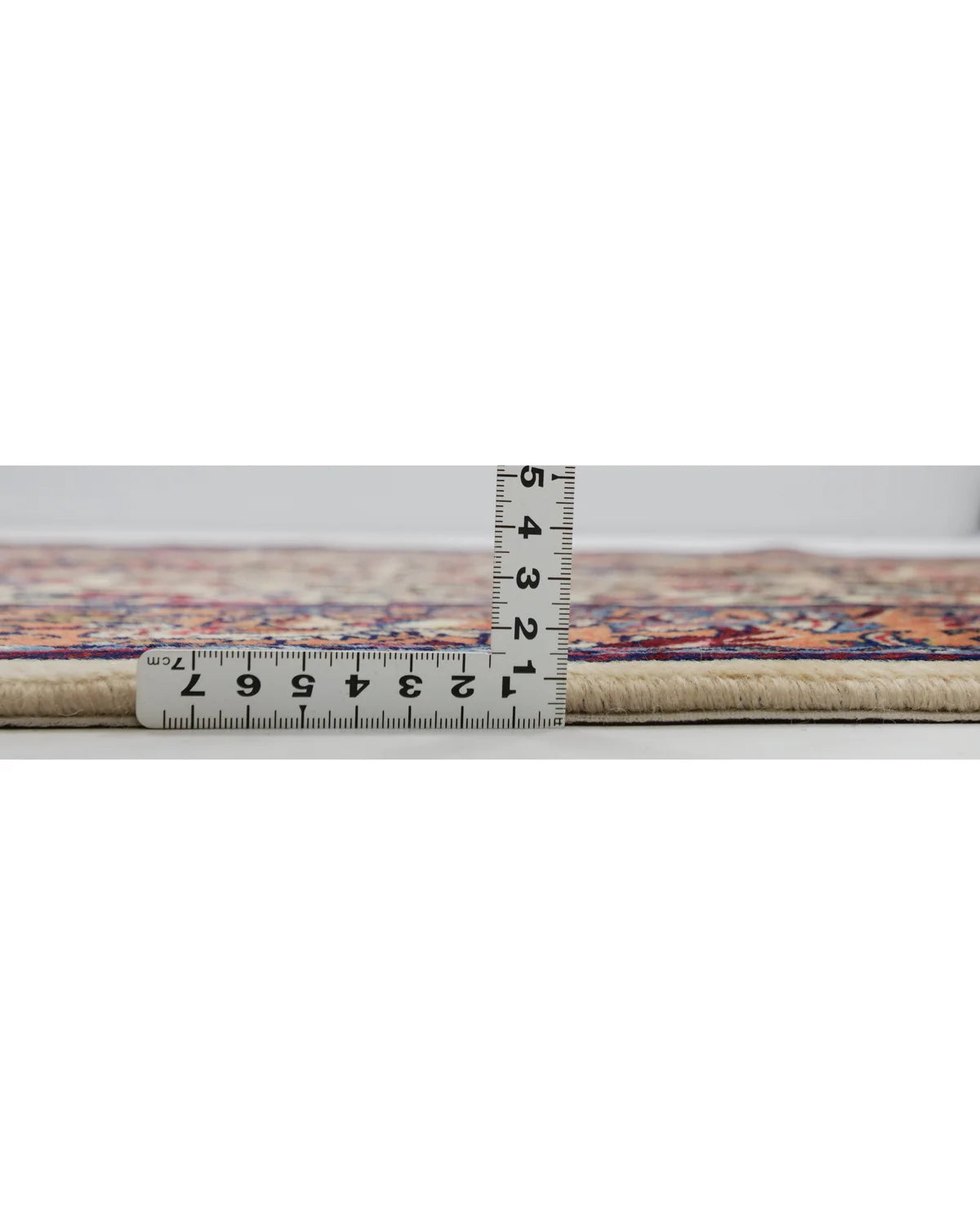 アンティーク ペルシャ絨毯 サルーク産 約138×215cm｜手織り 鹿と鳥の庭園図