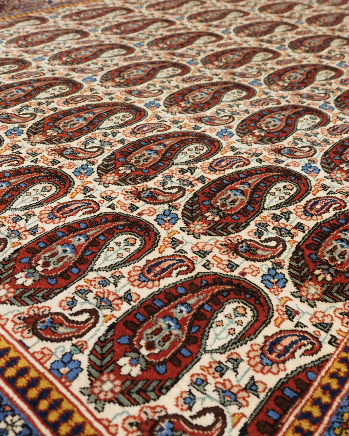 ペルシャ絨毯 クム産 ウール 約140cm x 204cm|SATHI RUGS ペルシャ絨毯 クム産 ウール 約140cm x 204cm|SATHI RUGS