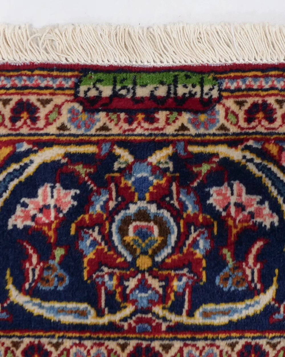ペルシャ絨毯 カシャーン産 ウール 132×210cm 赤 リビング 手織り ペルシャ絨毯 カシャーン産 ウール 132×210cm 赤 リビング 手織り