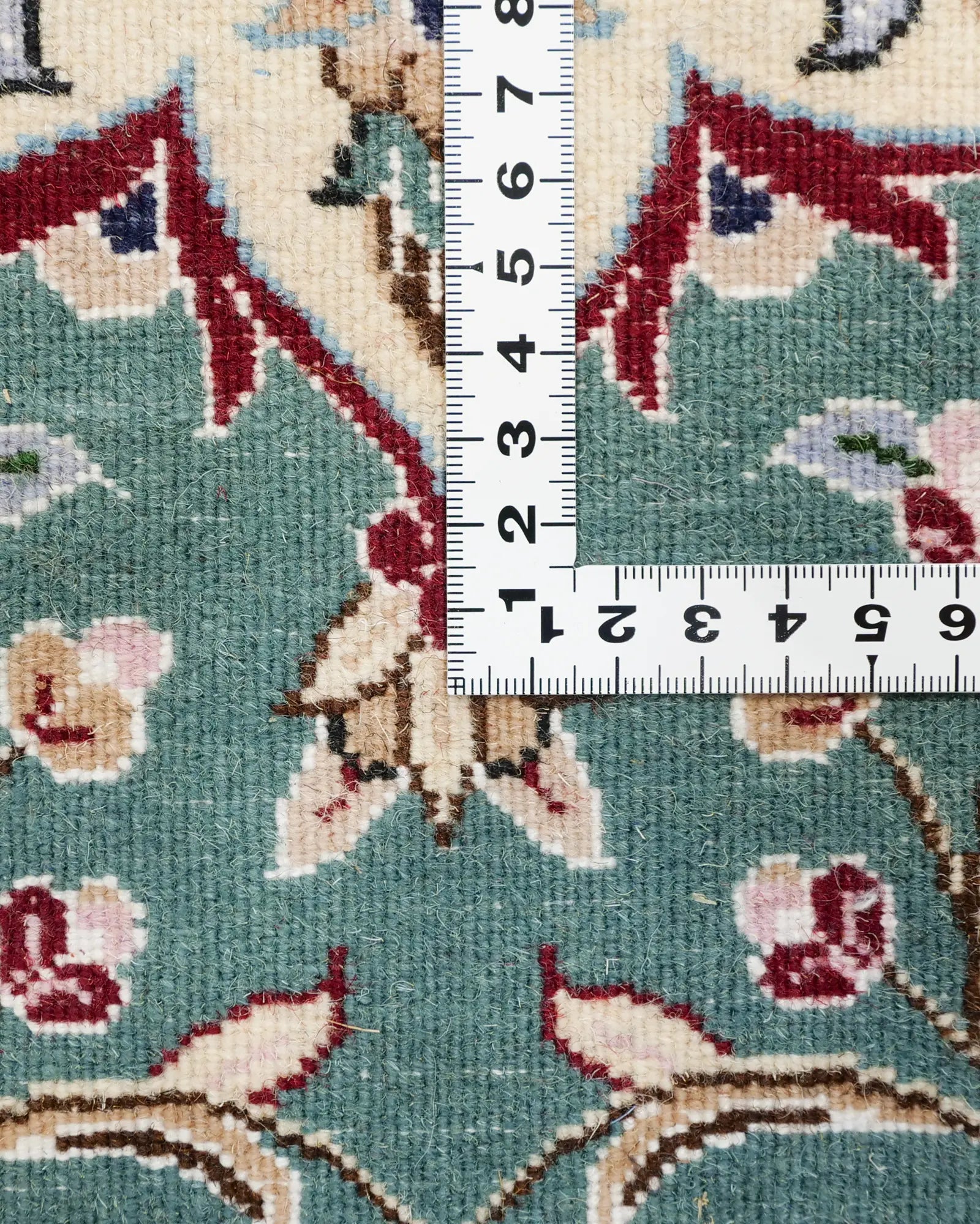 ナイン産 ペルシャ絨毯 ウール＆シルク