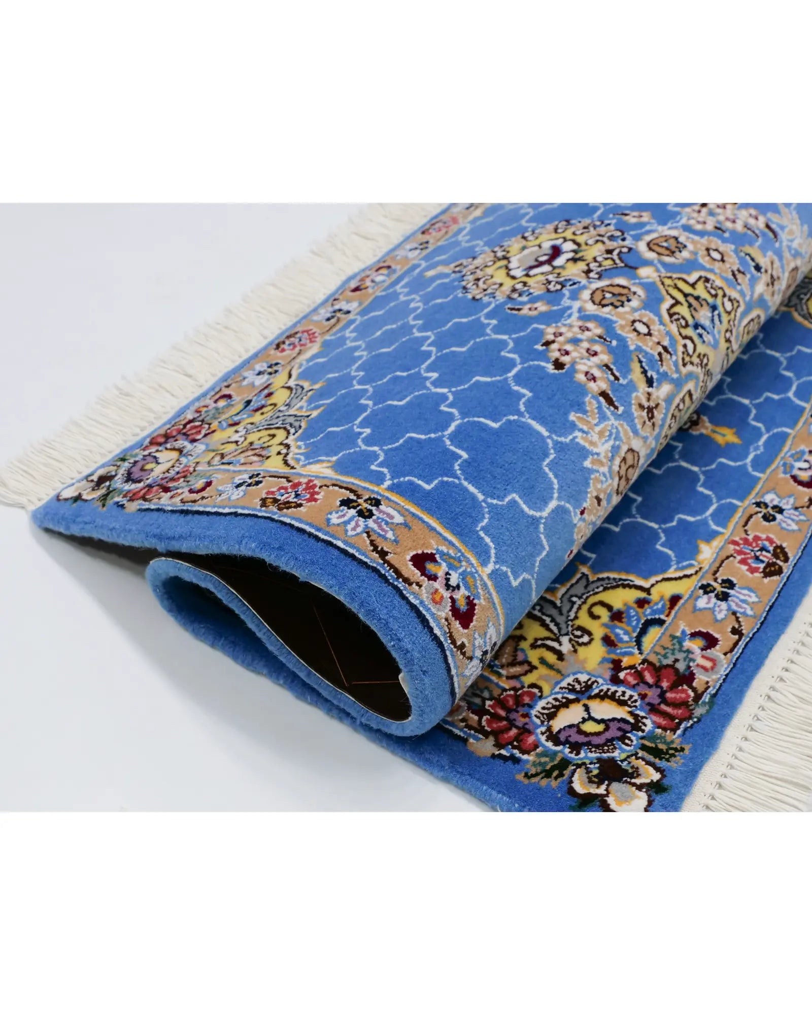 ペルシャ絨毯 ナイン産 約60×90cm