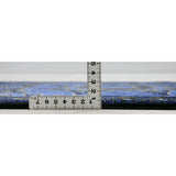 ペルシャ絨毯 クム産 ガンバルザデ工房 シルク 60x91cm 青 ブルー 玄関マット 手織り