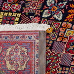 ペルシャ絨毯 カシャーン産 ウール 137x237cm ジョーシャガン 赤 レッド 手織り 