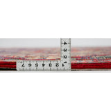 ペルシャ絨毯 カシャーン産 ウール 137x237cm ジョーシャガン 赤 レッド 手織り 