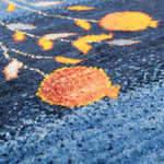 ウール手織りギャッベ ザクロの木 ナチュラルデザイン