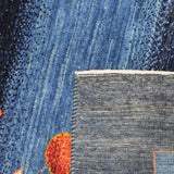 ペルシャギャッベ シーラーズ ザクロ柄 リビングラグ