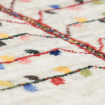 ペルシャ絨毯 ギャッベ ファイン ウール 座布団 手織り ラグ 生命の樹