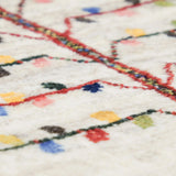 ペルシャ絨毯 ギャッベ ファイン ウール 座布団 手織り ラグ 生命の樹