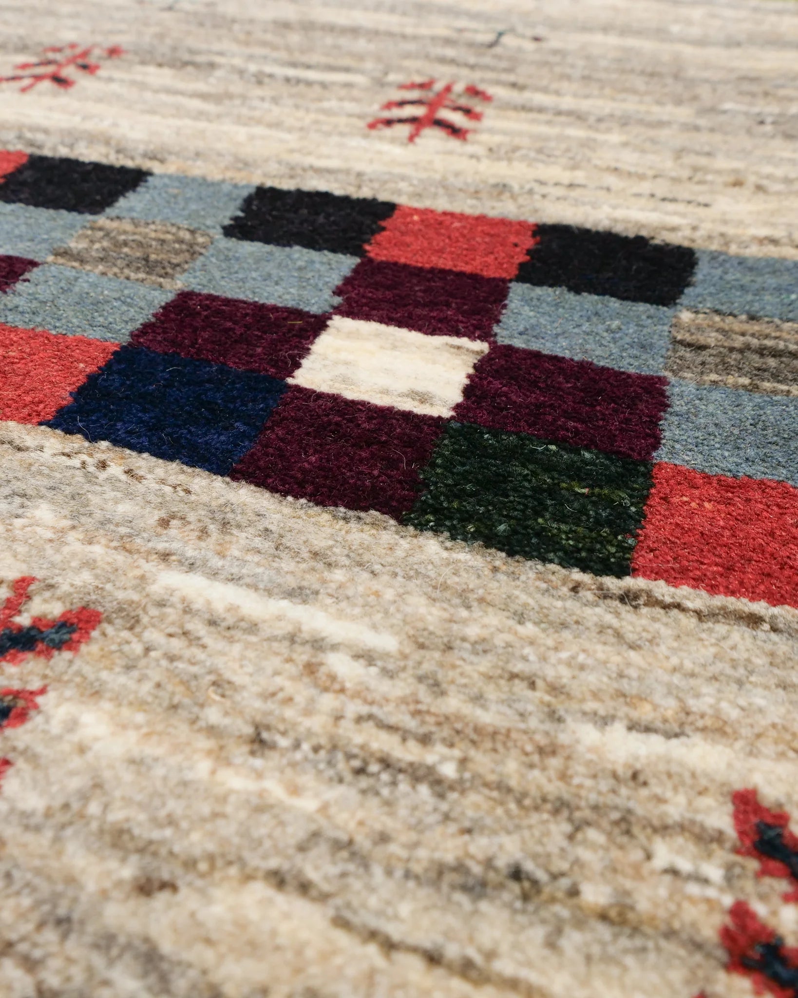 ペルシャ絨毯 ギャッベ 新品 90x60 cm Persia Gabbeh ペルシャ絨毯 ペルシャ絨毯 ギャッベ 新品 90x60 cm Persia Gabbeh ペルシャ絨毯