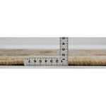 ギャッベ 玄関マット アイボリー 手織り