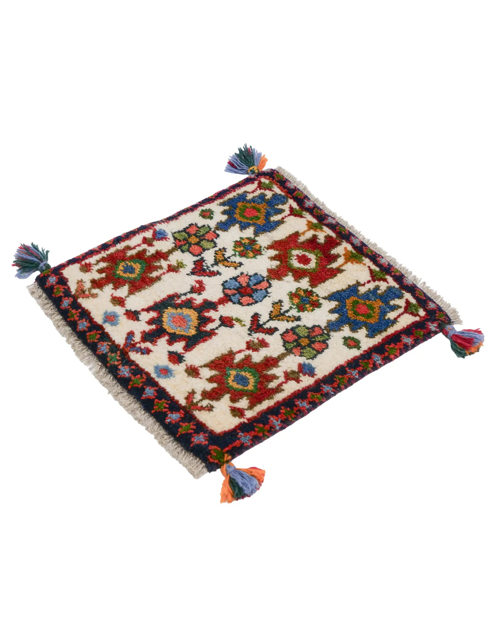 ペルシャ絨毯 ミニギャッベ 44×43cm【専用ページ】 ペルシャ ペルシャ絨毯 ミニギャッベ 44×43cm【専用ページ】 ペルシャ
