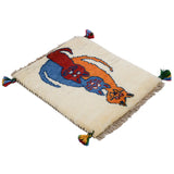 ペルシャギャッベ 約38cm x 44cm