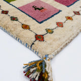 ペルシャギャッベ 約63cm x 94cm