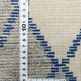 カシュガイ族の手織り ペルシャギャッベ シーラーズ産 幾何学パターンラグ