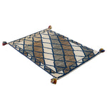 カシュガイ族 ペルシャギャッベ シーラーズ産 ナチュラルカラー ひし形パターン