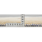 玄関マットサイズの白色のギャッベの厚み