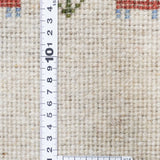 玄関マットサイズの白色のギャッベ織り密度