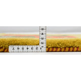 シーラーズ産カシュガイ族作 ペルシャ絨毯ギャッベの厚み