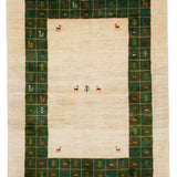 ペルシャギャッベ 約153cm x 201cm