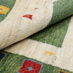 約154×200cmサイズの大型手織りギャッベ