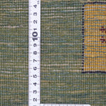 シーラーズ地方で織られたファインクオリティのギャッベの織り密度