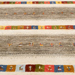 ナチュラルインテリアに合うペルシャギャッベ ボーダー