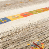 手織りギャッベ シーラーズ ナチュラルベース 絨毯