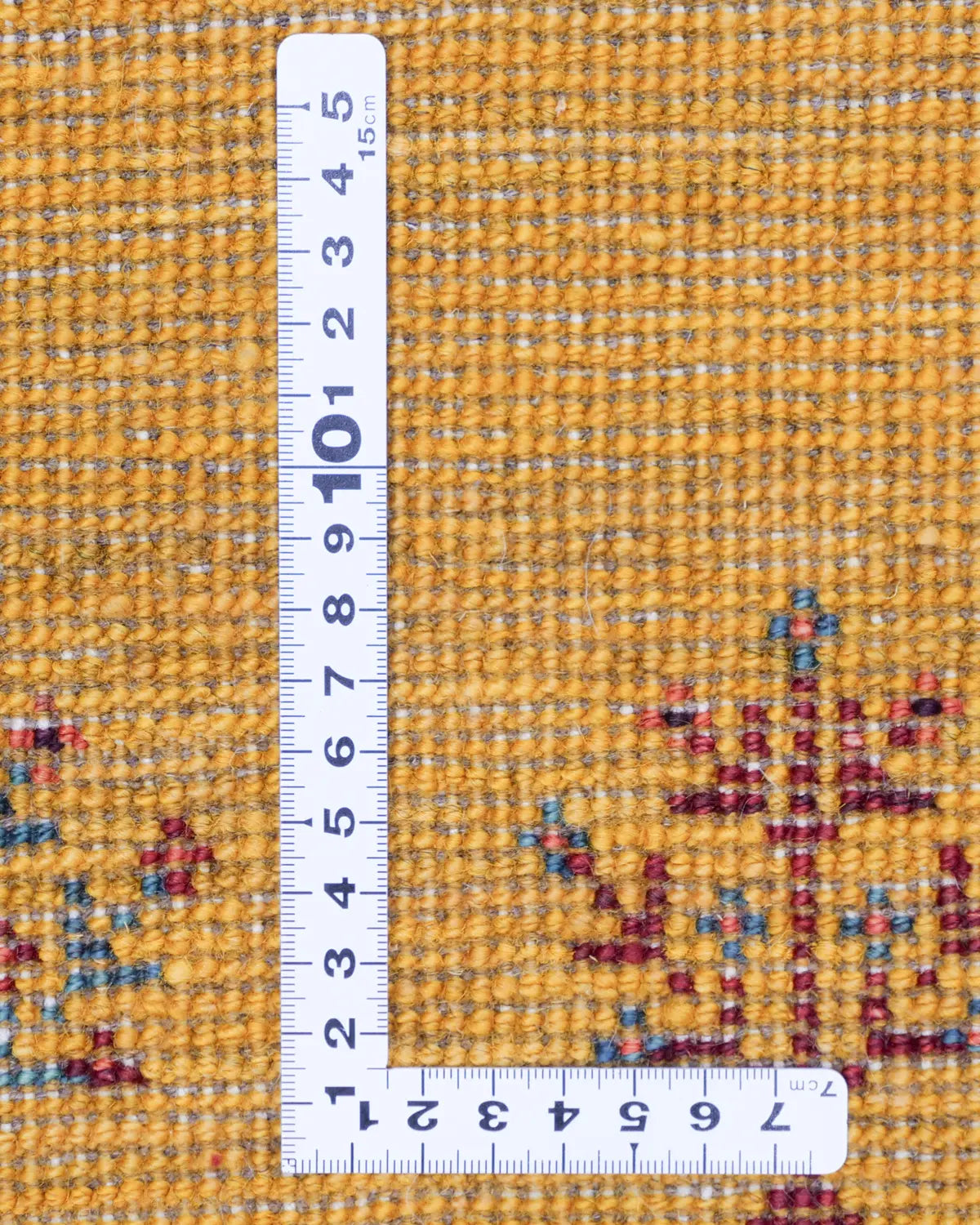 ナチュラルインテリアに合うペルシャギャッベ 黄色