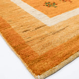 手織りギャッベ シーラーズ 木モチーフ 絨毯