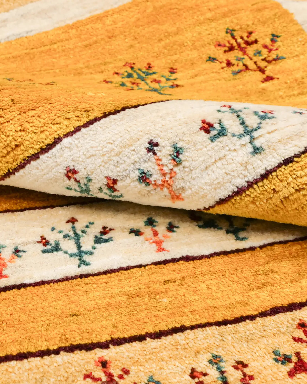 ペルシャギャッベ シーラーズ ナチュラルカラー ラグ