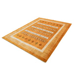 シーラーズ産ウール手織りギャッベ ナチュラルイエロー