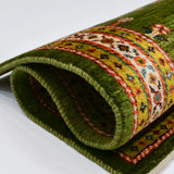 ペルシャ絨毯 ギャッベ 手織り ウール 花瓶デザイン