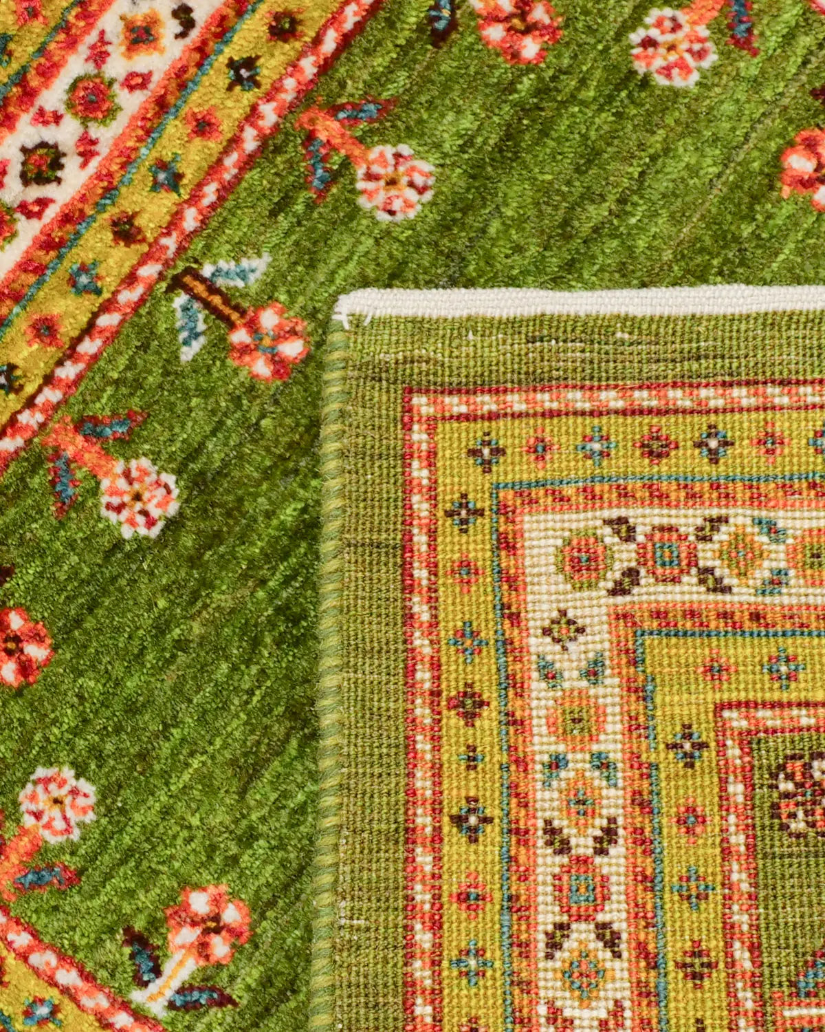 手織りウール絨毯 ペルシャギャッベ シーラーズ 玄関用