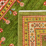 手織りウール絨毯 ペルシャギャッベ シーラーズ 玄関用