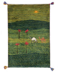 ペルシャギャッベ ファイン 約65×99cm