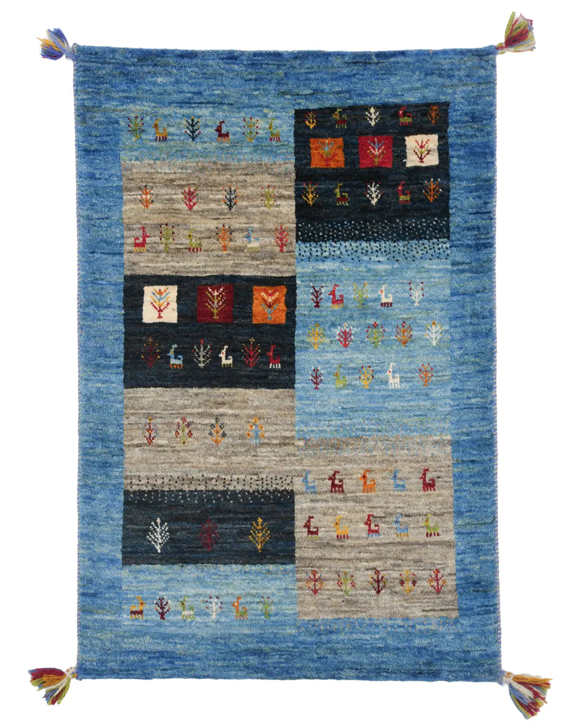 ペルシャギャッベ ファイン 約67cm x 102cm｜SATHI RUGS