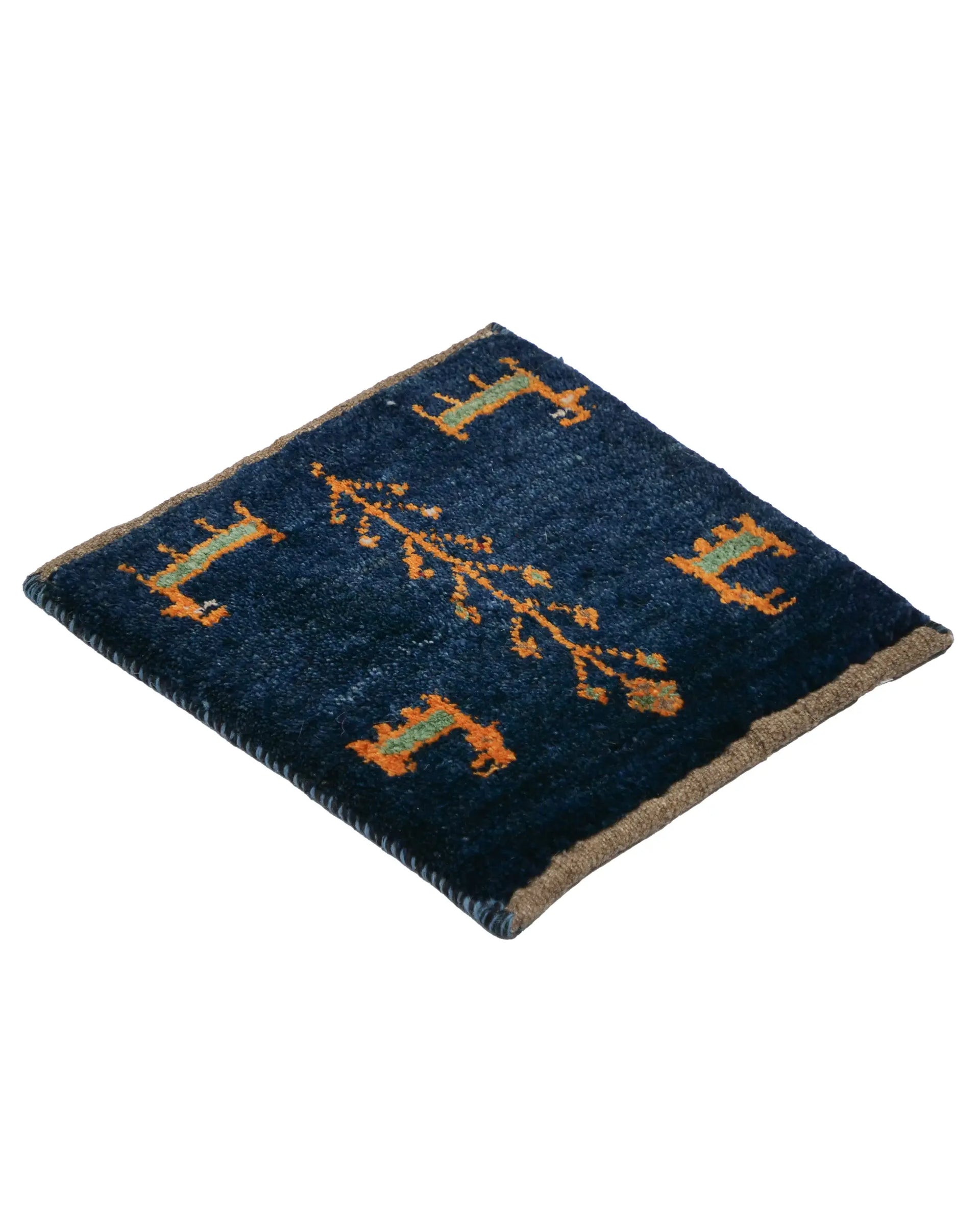 ペルシャギャッベ ファイン 34cm x 34cm｜SATHI RUGS